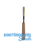 STUBAI Bildhauer-Stechbeitel geschliffen mit Holzheft Form 1 Breite 4 mm