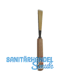 STUBAI Bildhauer-Stechbeitel geschliffen mit Holzheft Form 3 Breite 8 mm