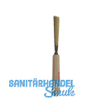 STUBAI Bildhauer-Stechbeitel geschliffen mit Holzheft Form 4 Breite 25 mm