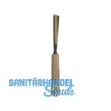 STUBAI Bildhauer-Stechbeitel geschliffen mit Holzheft Form 10 Breite 16 mm
