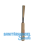STUBAI Bildhauer-Stechbeitel geschliffen mit Holzheft Form 11 Breite 16 mm