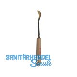STUBAI Bildhauer-Stechbeitel geschliffen mit Holzheft Form 22 Breite 10 mm