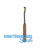 STUBAI Bildhauer-Stechbeitel geschliffen mit Holzheft Form 36 Breite 2 mm