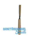 STUBAI Bildhauer-Stechbeitel geschliffen mit Holzheft Form 39 Breite 6 mm