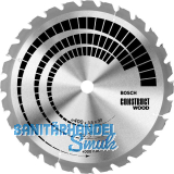 BOSCH Kreiss�geblatt Construct Wood � 500 x 2,8 x 30 mm Z�hne 36 (HB) pos.