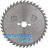DEWALT Kreiss�geblatt HW � 250x3,0x30 mm Z40 Wechselzahn (WZ) positiv