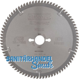 DEWALT Kreiss�geblatt HW � 250x3,0x30 mm Z80 Trapez/Flachzahn (TR/FZ) negativ