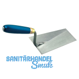 KAUFMANN Maurerkelle aus Normstahl mit 180 mm konisch geschliffenem Blatt