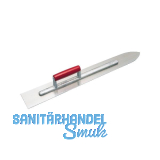 KAUFMANN Bodenlegergl�tte rostfrei langer Alu-Steg 500 x 120 x 1 mm