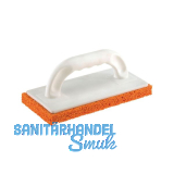 KAUFMANN Reibbrett mit 20 mm Schwammgummibelag grobporig 240 x 150 mm