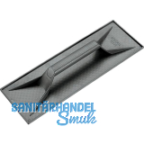 KAUFMANN Kunststoff Reibbrett Integral 420 x 260 mm