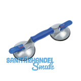 BOHLE Glasscheibenheber 2-Kopf l�ngs mit Vakuumanzeige Tragkraft 60 kg
