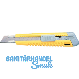 KDS Universalcutter Safety Lock m. 18mm Abbrechklinge, Federraster u. Fixierkeil