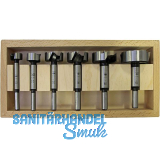 FISCH Forstnerbohrersatz Wave Cutter SP Bohrer � 20 - 50 mm 6 teilig