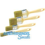 SCHULLER Lackierpinsel-Set mit Flachpinseln Breite 20, 30, 50, 60mm, 4-teilig