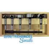 FISCH Forstnerbohrersatz Wave Cutter SP Bohrer � 35 - 68 mm 5 teilig