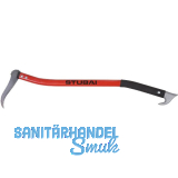 STUBAI Handsappel mit geschweiftem Aluminiumstiel L�nge 900 mm