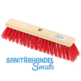 MASTA Stra�enbesen Elaston glatt L�nge 600 mm Flachholz m. Stielloch