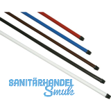 MASTA Metallstiel lackiert mit Gewinde L�nge 1300 mm zu Haushaltsbesen