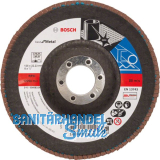BOSCH Schleiflamellenteller X571 Best for Metal ø 125 mm Korn 120 BOSCH Schleiflamellenteller X571 Best for Metal ø 125 mm Korn 120