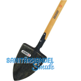 KRENHOF Stichschaufel geschmiedet mit Feder inkl. Stiel Gr��e 250 x 300 mm
