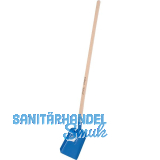 OFFNER Randschaufel aus Stahlblech mit Stiel Gr��e 310 x 250 mm