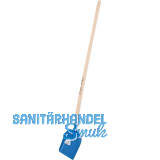 OFFNER Universalschaufel aus Stahlblech mit Stiel Gr��e 300 x 240 mm