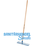OFFNER Schotterrechen geh�rtet Breite 460 mm und 14 Zinken mit Stiel