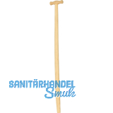 EBNER Spatenstiel aus Eschenholz gerade mit T-Griff L�nge 900 mm Hausgr. 39 mm