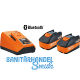 FEIN Akku-Starter-Set ALG 18 Volt 2 St�ck Akkus 6,0 Ah+Ladeger�t ALG 80 BC