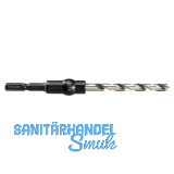 FESTOOL Centrotec Spiralbohrer M-Set HSS � 4,5 mm+Bohrhalter und 2 Ersatzbohrer