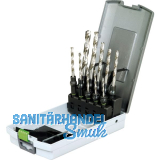 FESTOOL Spiralbohrer Kassette Centrotec HSS ø 3-10 mm 10-teilig FESTOOL Spiralbohrer Kassette Centrotec HSS ø 3-10 mm 10-teilig