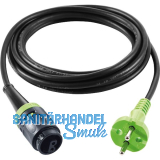 FESTOOL Plug-it-Kabel H05RN-F Länge 4 m Inhalt 3 Stück FESTOOL Plug-it-Kabel H05RN-F Länge 4 m Inhalt 3 Stück