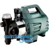 METABO Hauswasserautomat HWAI 4500 Inox mit Edelstahlpumpgeh�use 1300 Watt