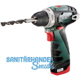 METABO Akku-Bohrschrauber Powermaxx BS 10,8 Volt / 2,0 Ah (IEC) Li-Ion