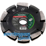 METABO Diamant-Fr�sscheibe Professional UP-T 125x18x22,23 mm Mauerschlitze