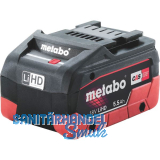 METABO Akku / Ersatzakku 18 Volt / 5,5 Ah (IEC) LiHD