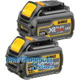 DEWALT Akku / Ersatzakku DCB546 54 bzw. 18 Volt / 6,0 Ah Li-Ion Flexvolt - 2 ST