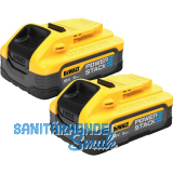 DEWALT Akku / Ersatzakku DCBP518H2 18 Volt / 5,0 Ah (IEC) Li-Ion 2 St�ck