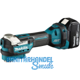 MAKITA Akku-Multi Tool DTM52RTJX1 18 Volt / 5,0 Ah (IEC) Li-ion
