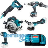 MAKITA Akku-Set DLX5067TX1 18 Volt / 5,0 Ah (IEC) Li-Ion
