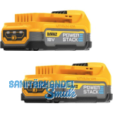 DEWALT Akku / Ersatzakku DCBP034E2 18 Volt / 1,7 Ah (IEC) Li-Ion 2 St�ck