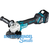 MAKITA Akku-Winkelschleifer DGA513RTJ 18 Volt / 5,0 Ah (IEC) Li-Ion