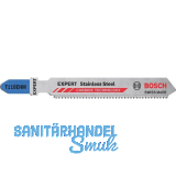 BOSCH Stichsägeblatt T118EHM rostfreier Stahl Expert - 3 Stück BOSCH Stichsägeblatt T118EHM rostfreier Stahl Expert - 3 Stück