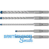 BOSCH Expert SDS-Plus-7X Hammerbohrer-Satz HM 4-Schneiden � 5-10mm 5-teilig