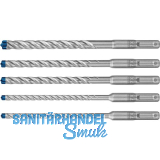 BOSCH Expert SDS-Plus-7X Hammerbohrer-Satz HM 4-Schneiden � 6-10mm 5-teilig