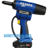 GESIPA Akku-Blindniet-Setzger�t AccuBird�Pro CAS 18 Volt / 2x 2,0 Ah Li-Ion