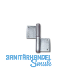 Fensternussband, rechts, Bandh�he 80 mm, Stahl verzinkt