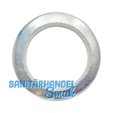 Zwischenring � 13,0/9,0 mm, H�he 2,0 mm, Stahl verzinkt