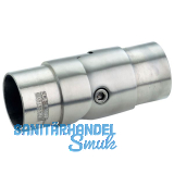 CROSO Gelenkst�ck f�r Rohr � 42,4 x 2,0 mm, Edelstahl geschliffen V2A